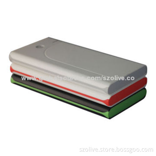 ABS plastic with polymer battery of 10,000mAh capacity